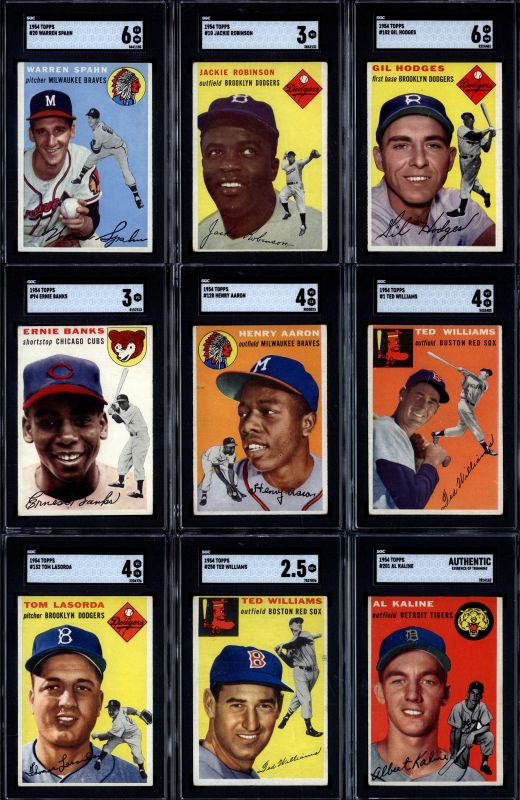 Hank Aaron Rookie Card is Available With 1954 Topps Baseball Set Break