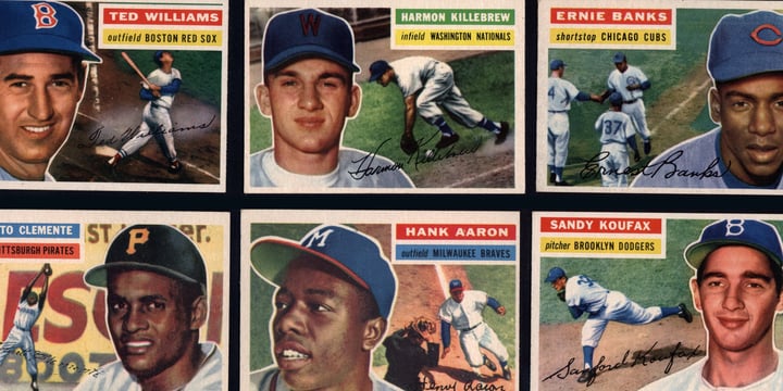 The 1956 Topps Twin Cities Collection