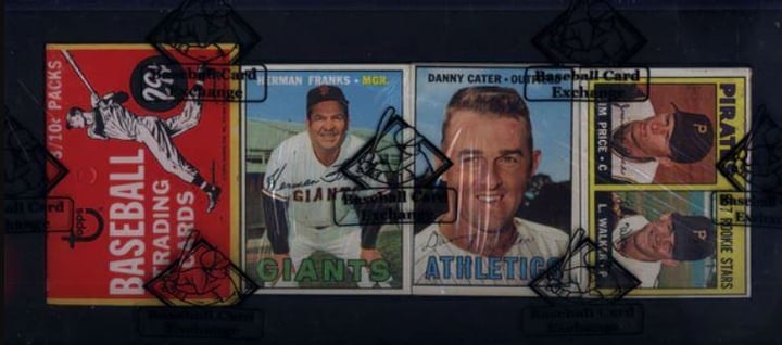 1967 Topps Baseball Rack Pack Break at the 2024 National with Just Collect