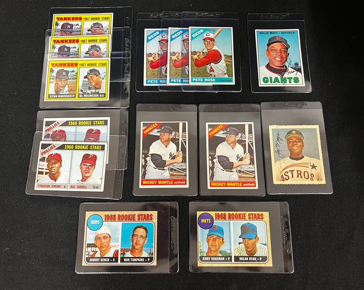 Mystery Box With Mickey Mantle Cards in The Unsolicited Collection
