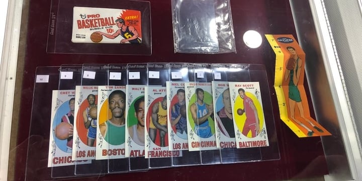 Wilt Chamberlain and Oscar Robertson Pulled in 1969 Topps Wax Pack at the National