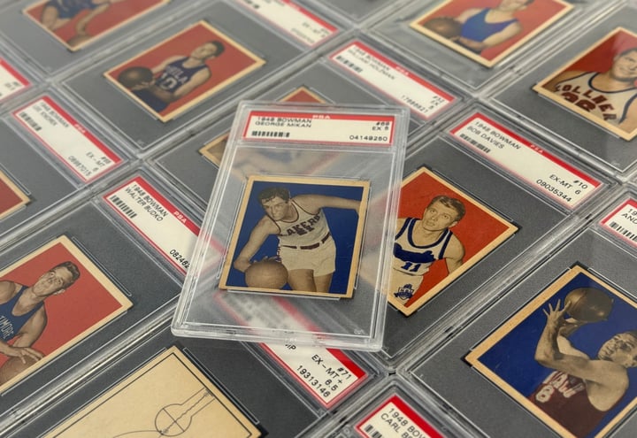 Huge vintage basketball collection features rookies of Michael Jordan, Bill Russell, George Mikan, Wilt Chamberlain, and More!