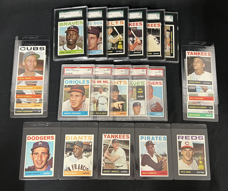 Spring Breaks Event Prizes Includes Complete 1964 Topps Baseball Set
