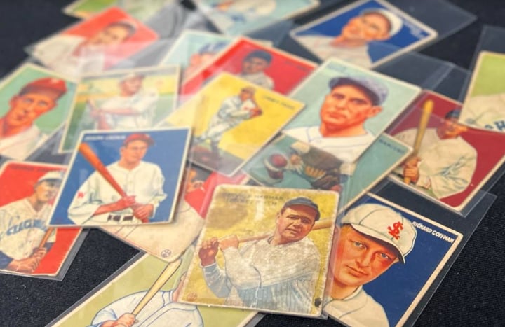 The Trimmed 1933 Goudey Baseball Card Collection With Babe Ruth