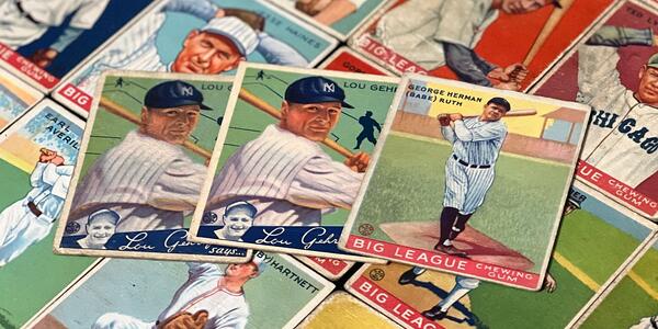 1930's Goudey Cards Including Babe Ruth Owned by Goudey Employee Found