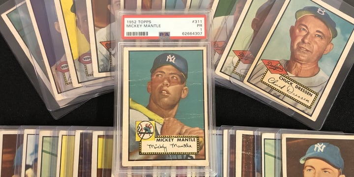1952 Topps Mickey Mantle PSA 8 Rookie Card Sold for $2,029,500