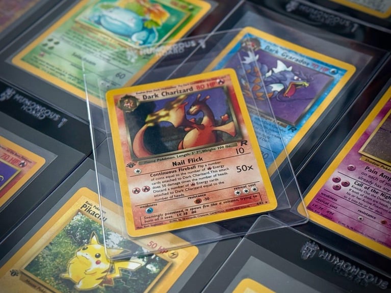 Pokémon Collection Purchased with Holo Swirls & 1999 Jungle Pikachu W