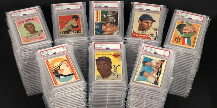 Rookies of All-Time Greats Highlight PSA Vintage Baseball Cards Purchase