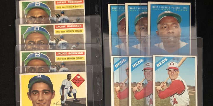 Mickey Mantle, Jackie Robinson, and More Saved From Bicycle Spokes in The Noise Maker Collection