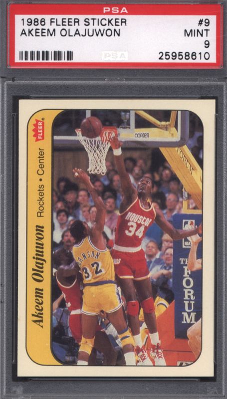 1986 Fleer Basketball Collection w/ Michael Jordan