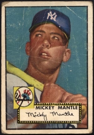 The Mickey Mantle 1952 Topps Walk In Collection