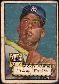 1952 Topps Mickey Mantle - Whence it Came