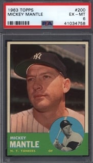 The New Kitchen PSA Collection: Mickey Mantle and Other HOFers