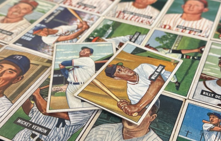 Willie Mays Rookie Card Highlights Purchase of 1951 Bowman Cards