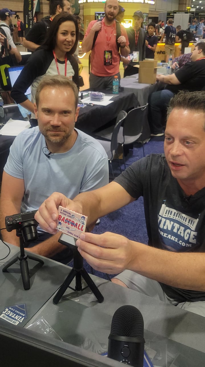 Opening a 1952 Bowman Baseball Pack with Geoff Wilson on Sports Card Investor