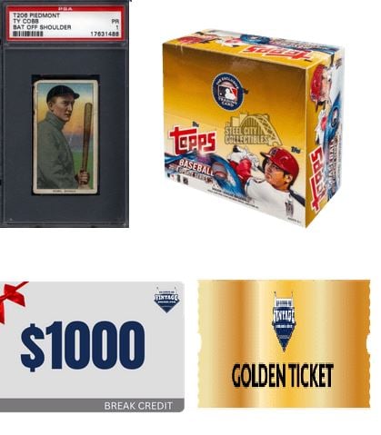 The Multiverse of Baseball Event Includes T206 Ty Cobb Card Prize