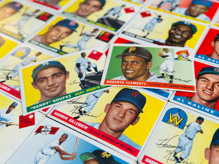 Complete 1955 and 1956 Topps Baseball Sets Purchased by Just Collect