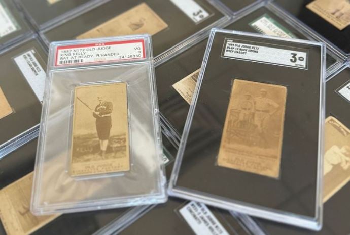 19th Century Old Judge Collection with Mayo's, Allen & Ginter, Goodwin Champions Purchased