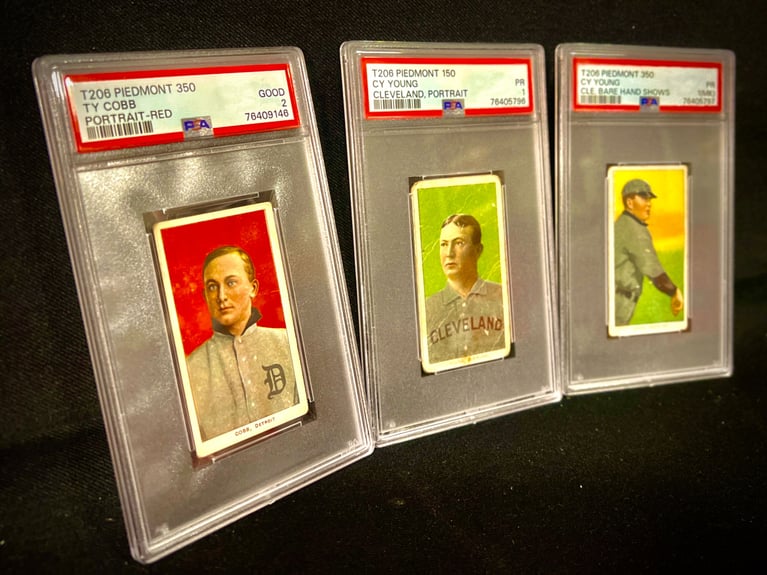 Hundreds of 1909-1911 T206 Cards With Ty Cobb and Cy Young Purchased