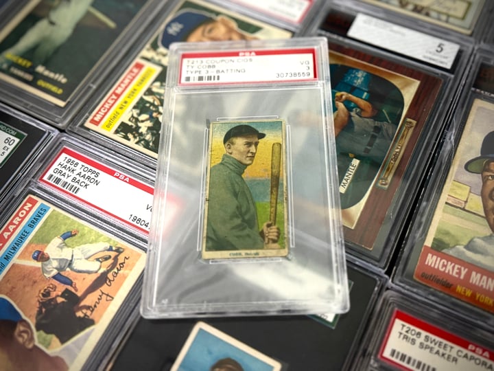 $32K Collection of Mantle, Mays, & Cobb Cards Purchased by Just Collect