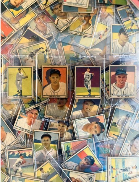 Ted Williams and Joe DiMaggio Highlight 1941 Play Ball Set Purchase
