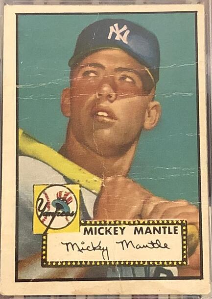 1952 Topps Mickey Mantle PSA 8 Rookie Card Sold for $2,029,500