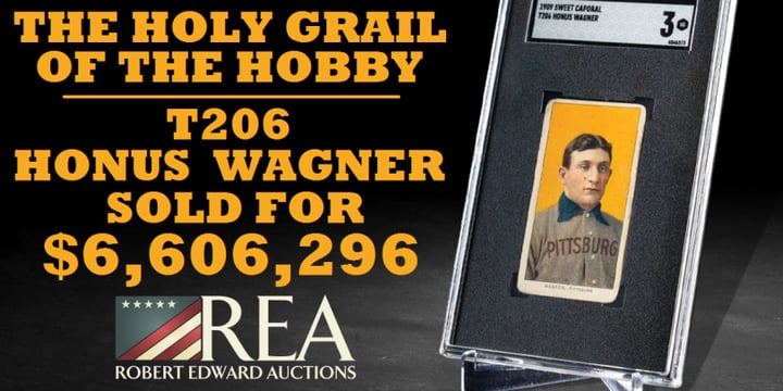 T206 Honus Wagner SGC 3 Card at Auction